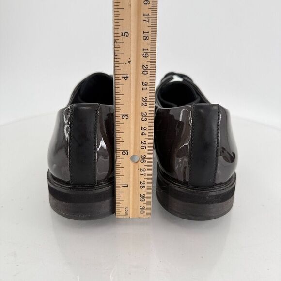 Paul Green Emmy Oxfords US 6 UK 3.5 Black Patent Leather Cap Toe Lace Up Shoes - Picture 12 of 16